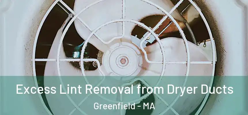  Excess Lint Removal from Dryer Ducts Greenfield - MA