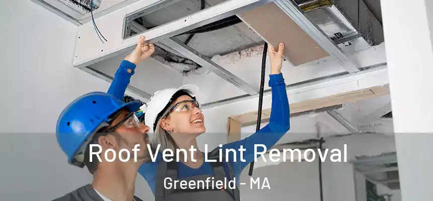 Roof Vent Lint Removal Greenfield - MA